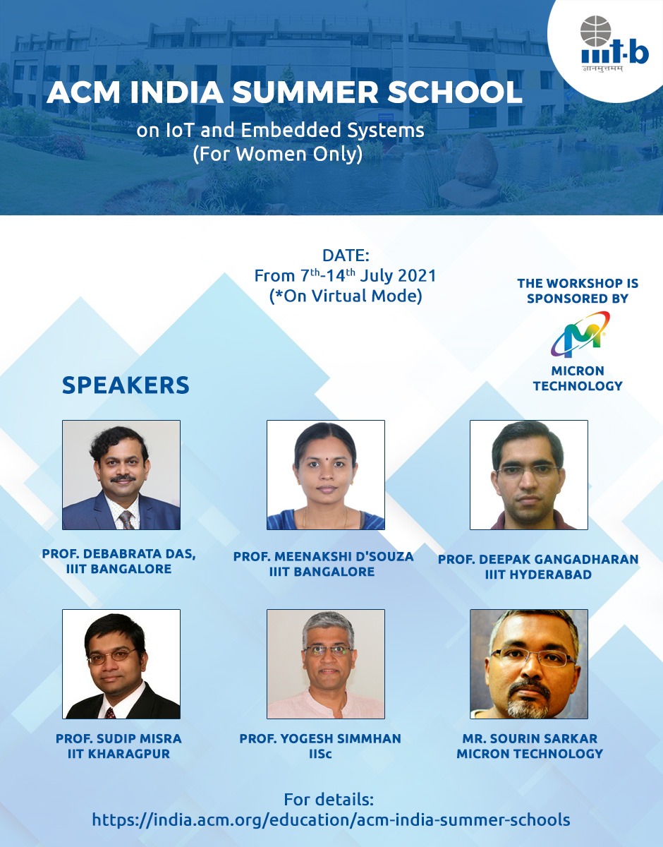 News Events ACM India Summer School