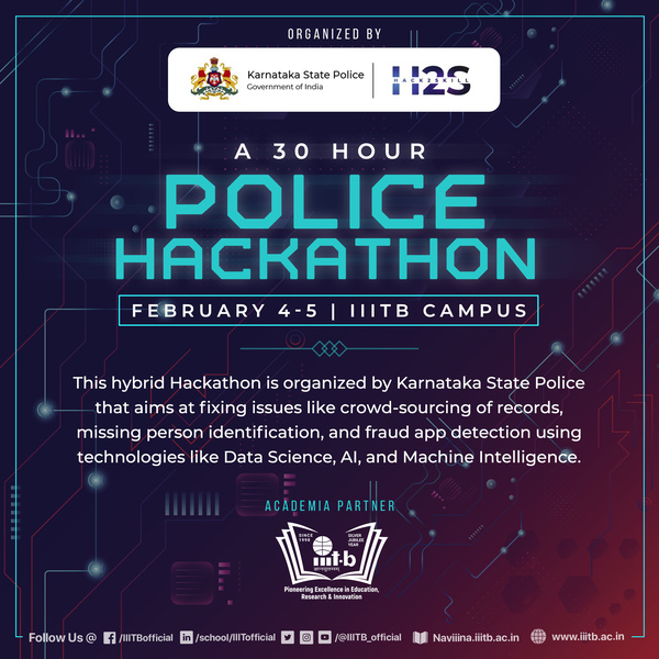 News Events Police Hackathon