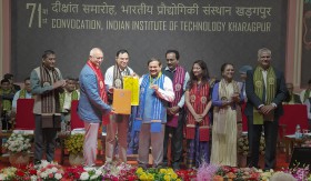 Prof. Debabrata Das Receives